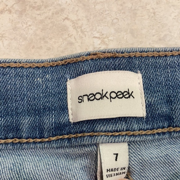 NWT Sneak Peak mid rise ankle jeans size 7/28 - Picture 2 of 15